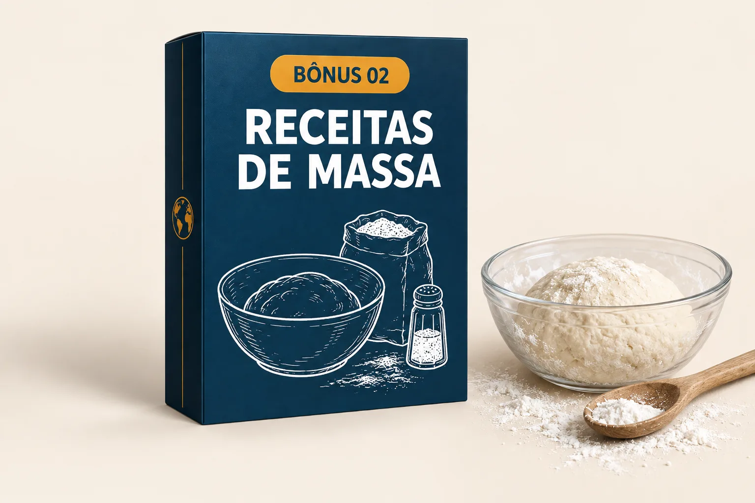 Caderno de Receitas de Massa