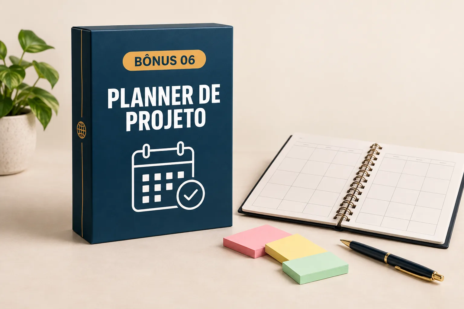 Planner de Projeto de Geografia