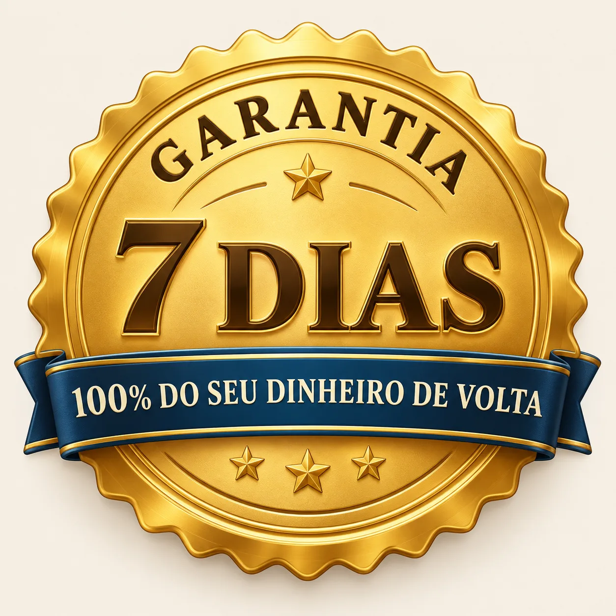 Selo de garantia de 7 dias